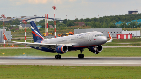 Airbus A320 аэропорт Шереметьево