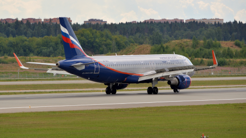 Airbus A320 аэропорт Шереметьево