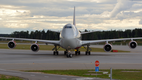 Boeing 747 аэропорт Шереметьево