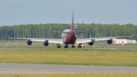 Boeing 747 аэропорт Внуково