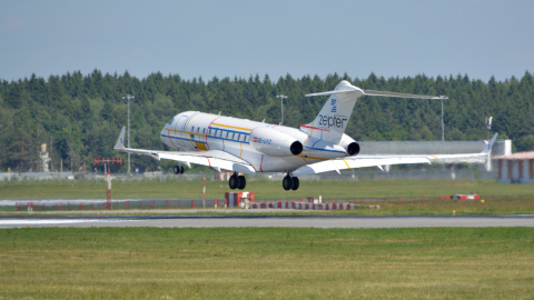 Bombardier Global 5000 аэропорт Внуково