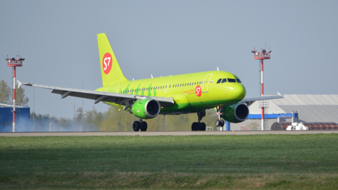 Airbus A319 аэропорт Домодедово