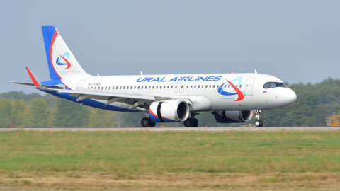 Airbus A320 аэропорт Домодедово
