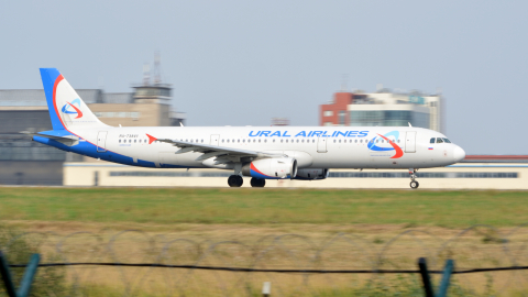 Airbus A321 аэропорт Домодедово