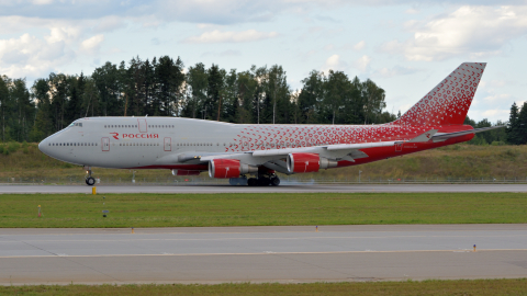 Boeing 747 аэропорт Шереметьево