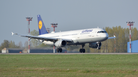 Airbus A321 аэропорт Домодедово