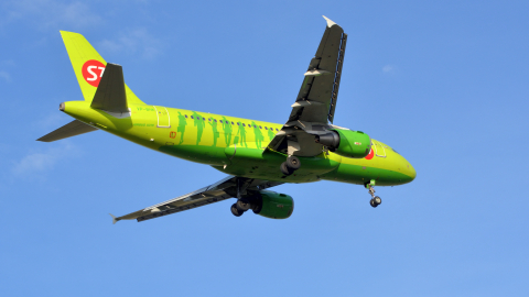 Airbus A319 аэропорт Домодедово