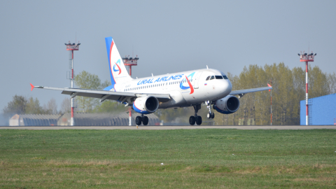 Airbus A319 аэропорт Домодедово